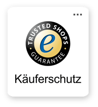 Das Trustbadge nur mit Gütesiegel.